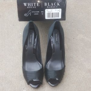White house Black Market Black Heels